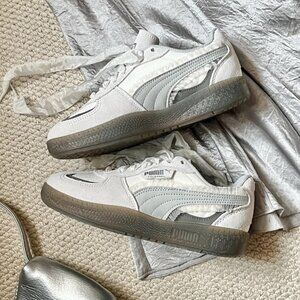 PUMA Palermo Moda Glam Athletic Organza Ruffle Tulle Suede Leather Retro Trainer